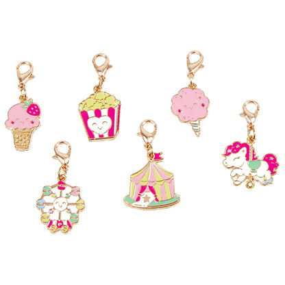Make It Real Lip Gloss Charm Bracelet Maker - Bracelet Making Kit with Lip Gloss Charms, Beads, Chain & Cord - Jewellery Craft Sets for Girls - Create Bracelets with Cute Charms, Birthday Gift