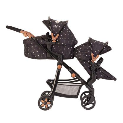 Daisy Chain Pinnacle Double Dolls Pram – The largest Dolls Pram in the World! Adjustable handle up to 95cm. For 7,8,9,10,11,12,13 years+. (Limited Edition Twilight)
