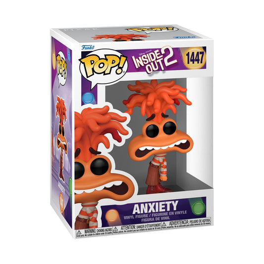 Funko POP! Disney: Inside Out 2 - Anxiety - Collectable Vinyl Figure - Gift Idea - Official Merchandise - Toys for Kids & Adults - Movies Fans - Model Figure for Collectors and Display