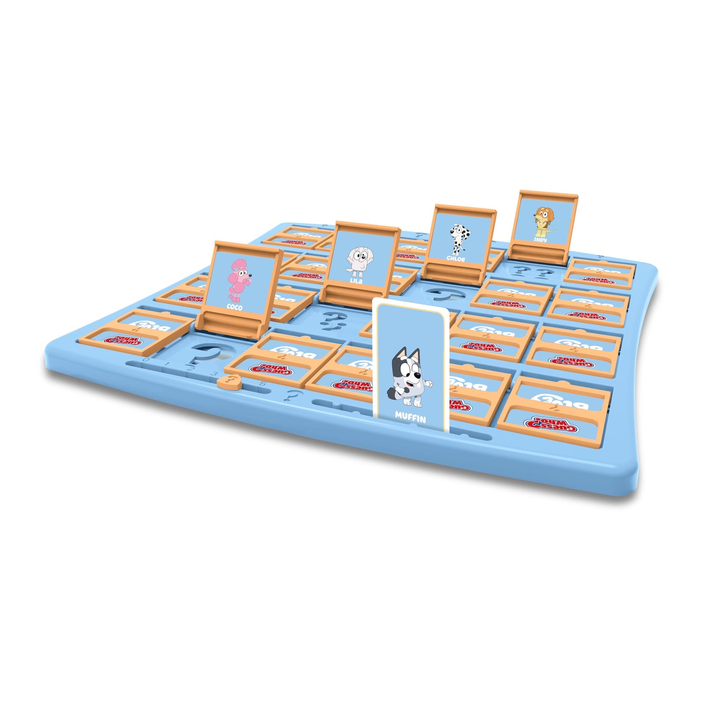 Winning Moves Bluey Guess Who? Classic Guessing Board Game for Families and Bluey Fans great gift for ages 6 plus