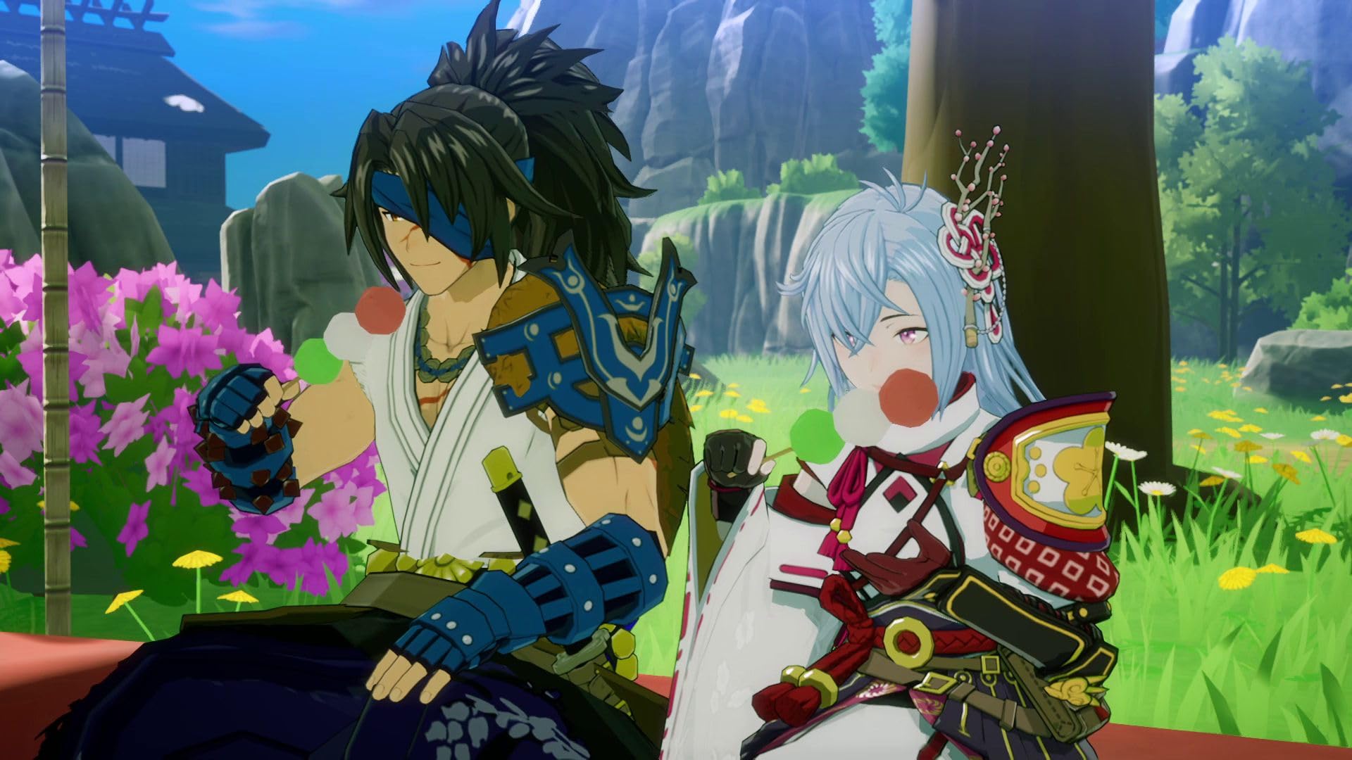 Rune Factory: Guardians of Azuma Switch game by Marvelous Europe, showing colorful game cover art with fantasy characters.
