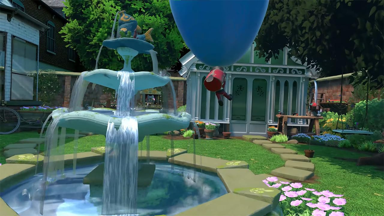 Tin Hearts Nintendo Switch toy adventure game by Wired Productions, featuring colorful game characters and whimsical design.