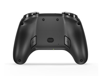 PowerA Advantage wireless Nintendo Switch 2 controller in black with mappable buttons, Hall Effects, and motion controls.