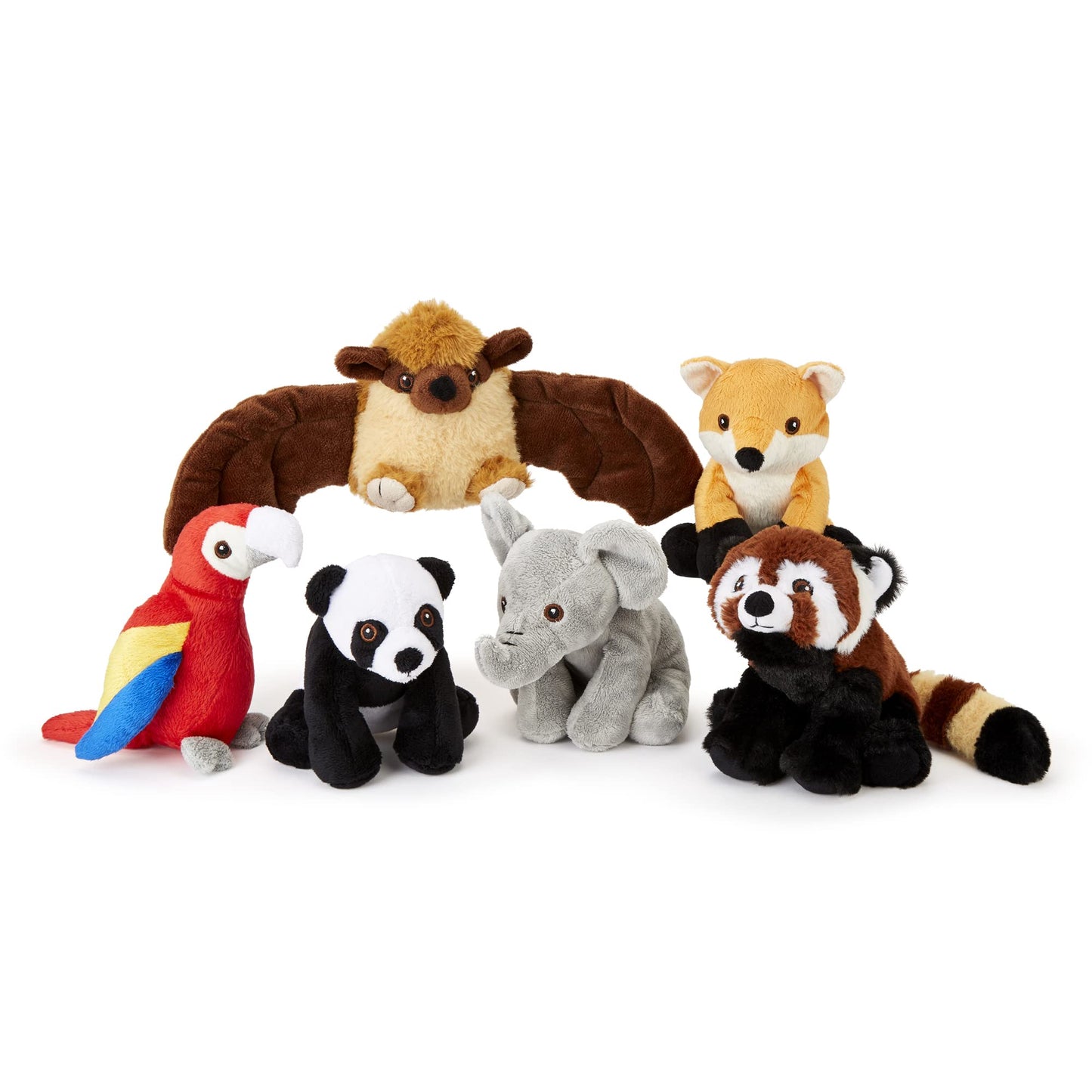 Zappi Co 100% Recycled Plush Elephant Plush Toy (13-15cm) Stuffed Soft Cuddly animals Collection For New Born Child Tiktok featured
