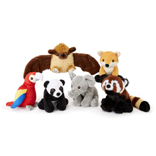 Zappi Co 100% Recycled Plush Elephant Plush Toy (13-15cm) Stuffed Soft Cuddly animals Collection For New Born Child Tiktok featured