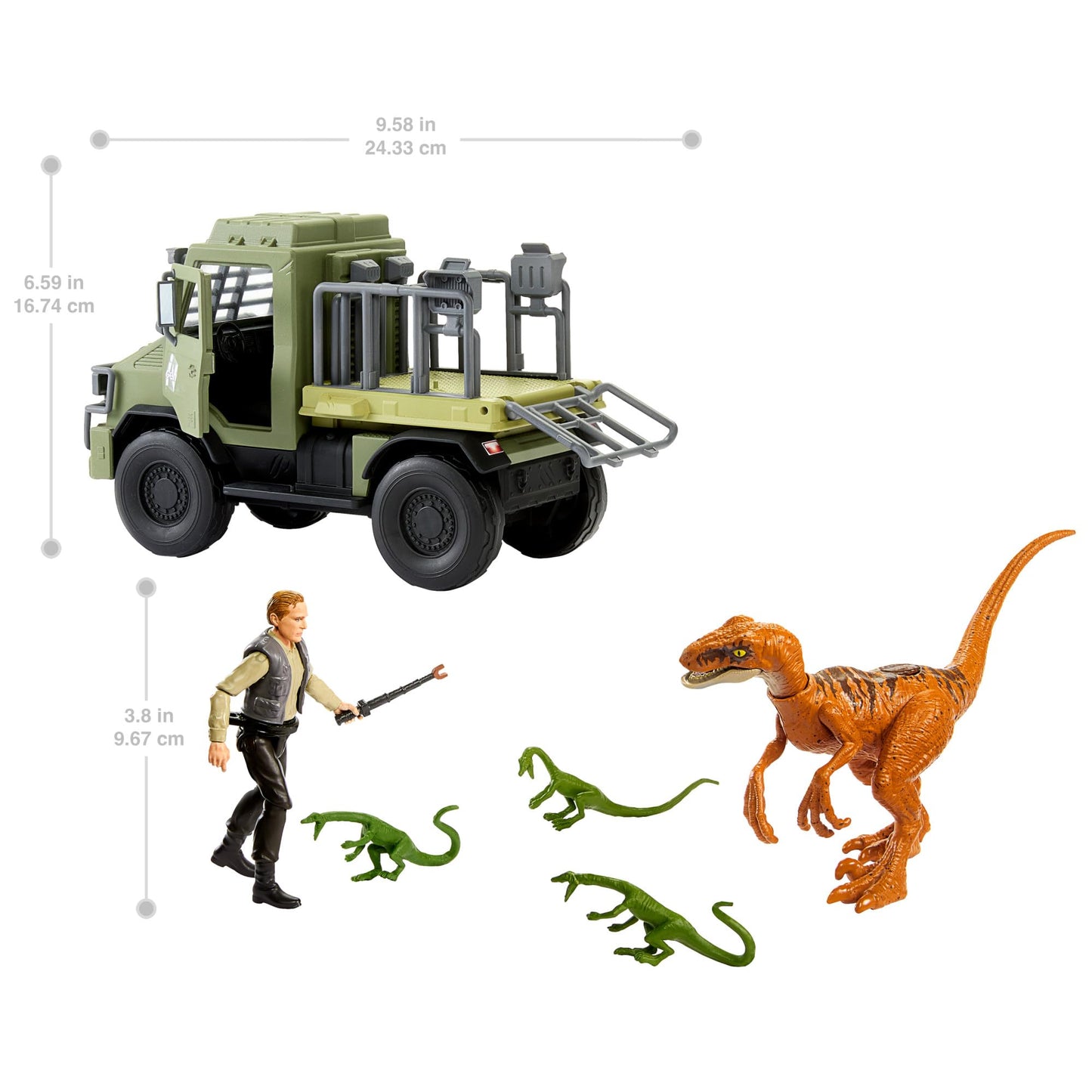 Jurassic World Legacy Collection Dinosaur Expedition Pack Toy for Ages 4 and Up