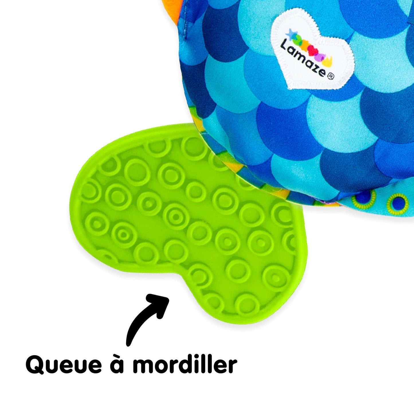 LAMAZE L27197 Flip The Fish-Clip and Go-Pram, Sensory Play, Ideal Baby Gifts for New Parents-Newborn Toy-Suitable for Boys and Girls from 0-24 Months, Red