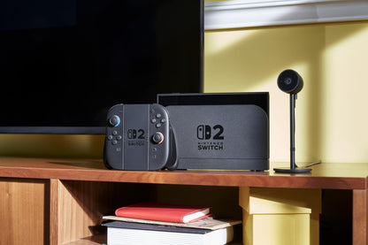Nintendo Switch 2 Camera by Nintendo, front view showing the sleek design and lens for enhanced gaming and video recording.