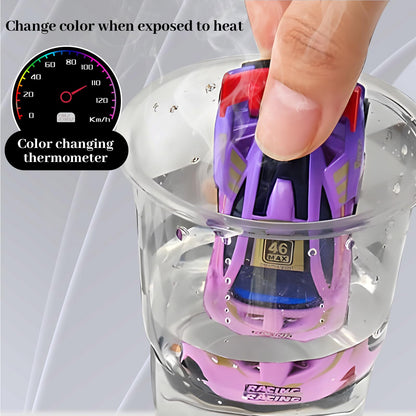 Set of 5 Hot Wheels Colour Reveal cars by TUBAWD, mini water-activated colour changing street machines toy cars for kids.