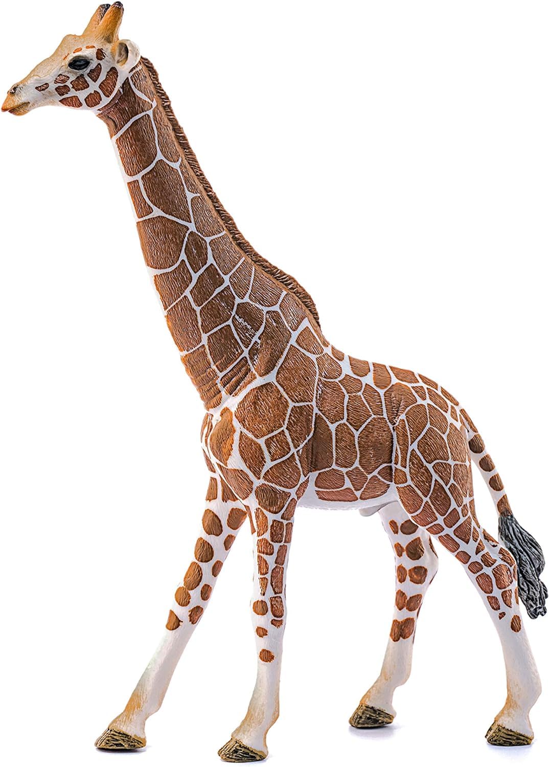 SCHLEICH Wild Life 14749 Male Giraffe Animal Figurine - Authentic Detailed Wild Male Giraffe Toy Education, Imagination, and Play - Highly Durable Animal Toys Gift for Boys, Girls, Kids Ages 3+