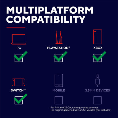Trust GXT 289 gaming steering wheel with pedals, paddle shifters, gear stick, and vibration feedback for PC, Xbox, PS4, Switch racing games.