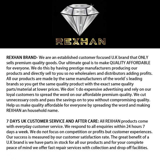 Rexhan Twin Baby Pram, 2 in 1 Foldable Double Baby Buggy, Reversible Tandem Pushchair, Twin All in One Stroller, Newborns, Toddlers, 0-4 Years, Aluminium Frame, Lightweight