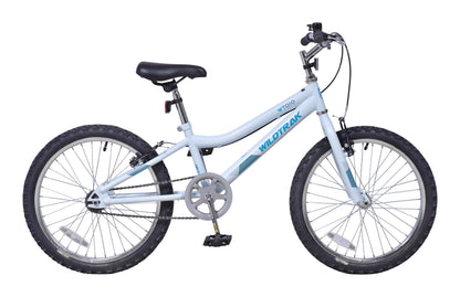 Wildtrak - 20 Inch Bike for Children 6-9 Years Old, Adjustable brakes - White