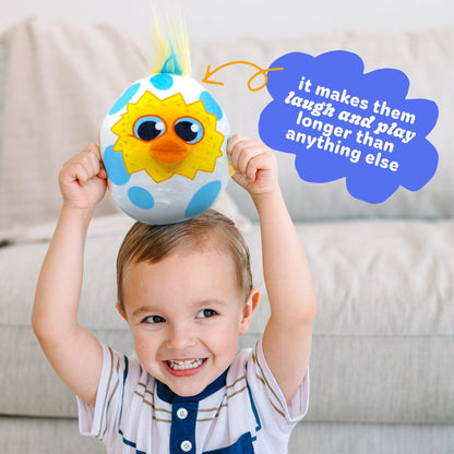 Move2Play, Egg Toss, Hilariously Wild and Fun, Active Play Kids Game, Birthday Game For Kids Ages 3, 4-8+, Preschool, Toddler, Indoor, Outdoor Toy