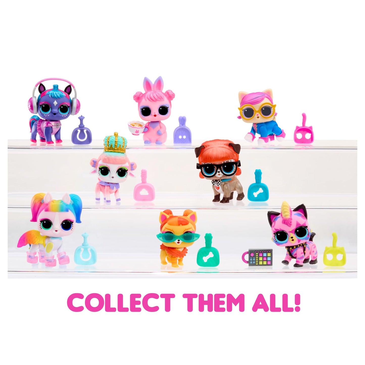 L.O.L. Surprise! Eye Spy Series Pets - Includes 1 Doll, with Colour Change Features, Blind Packaging, Collect All 8 Dolls