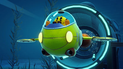 PAC-MAN WORLD 2 Re-PAC Nintendo Switch game case featuring colorful cover art with PAC-MAN character and vibrant game visuals.