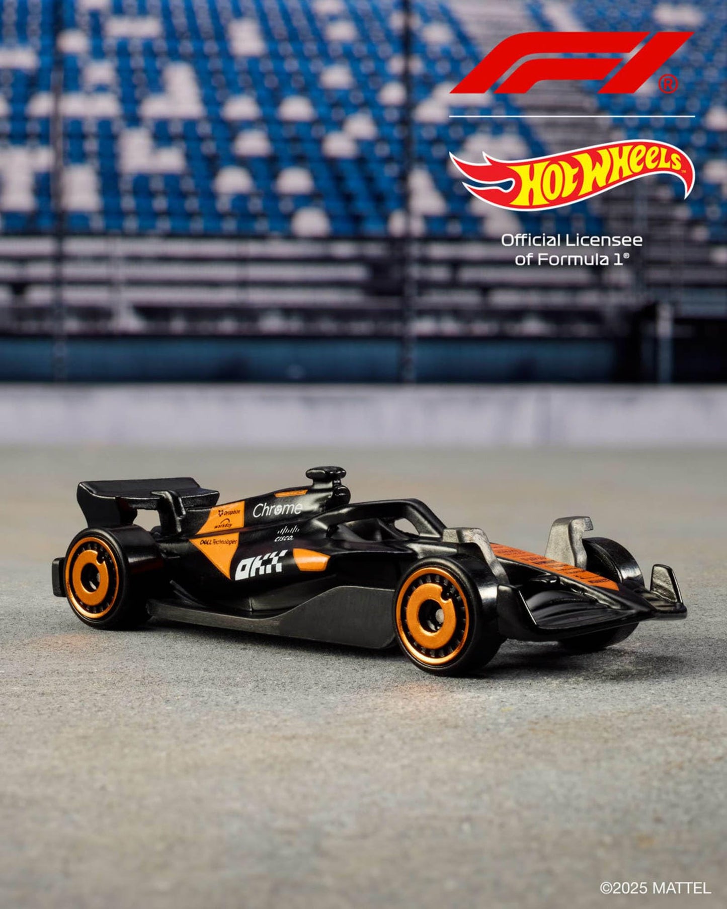 Hot Wheels Formula 1 5-pack, featuring 1:64 scale die-cast race cars with F1 team designs.