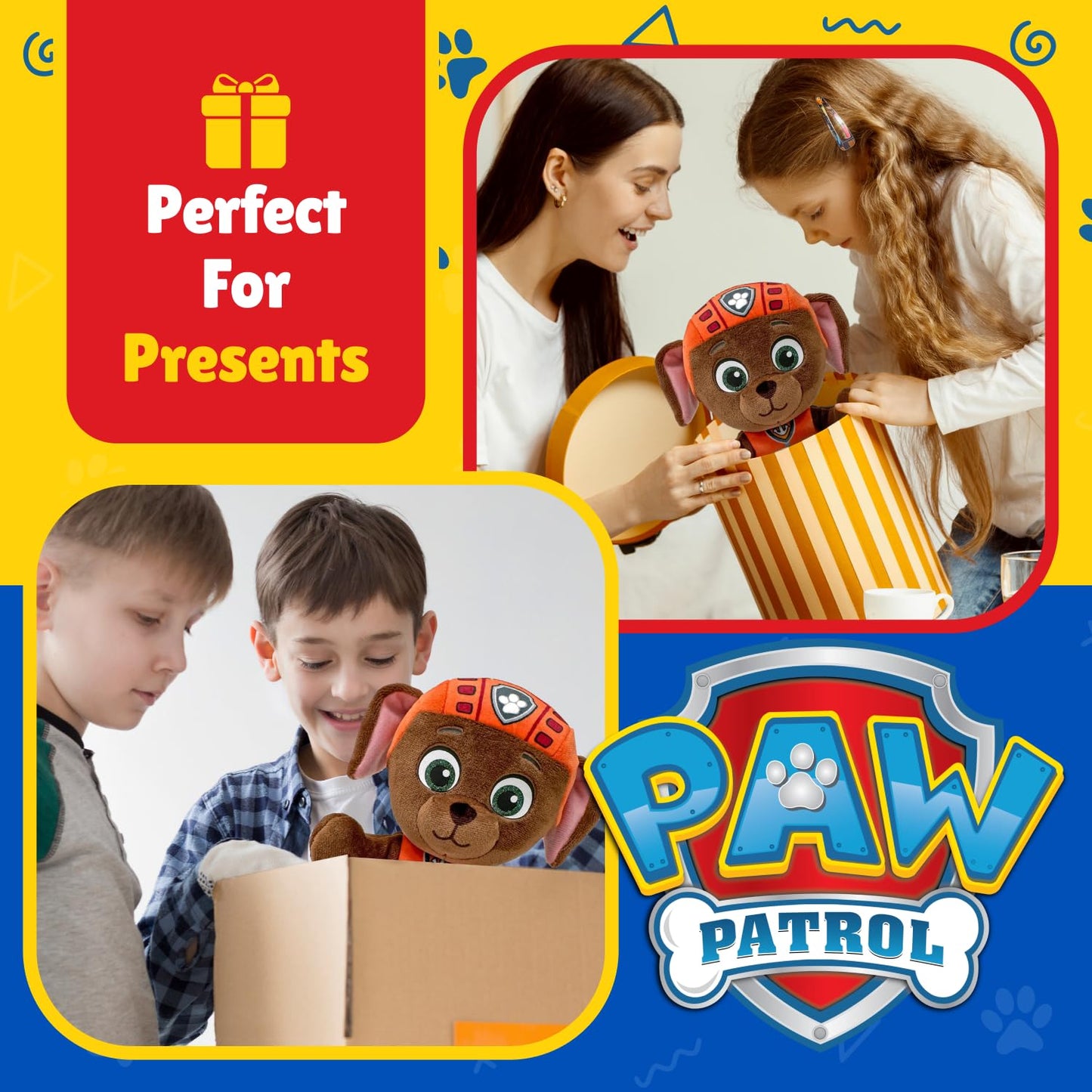 TY Paw Patrol Beanie Babies Set of 4 – Marshall, Skye, Everest, Zuma – Soft Plush Toy for Kids, Collectible, Cuddly Plushies, Soft Play Toy for Boys and Girls
