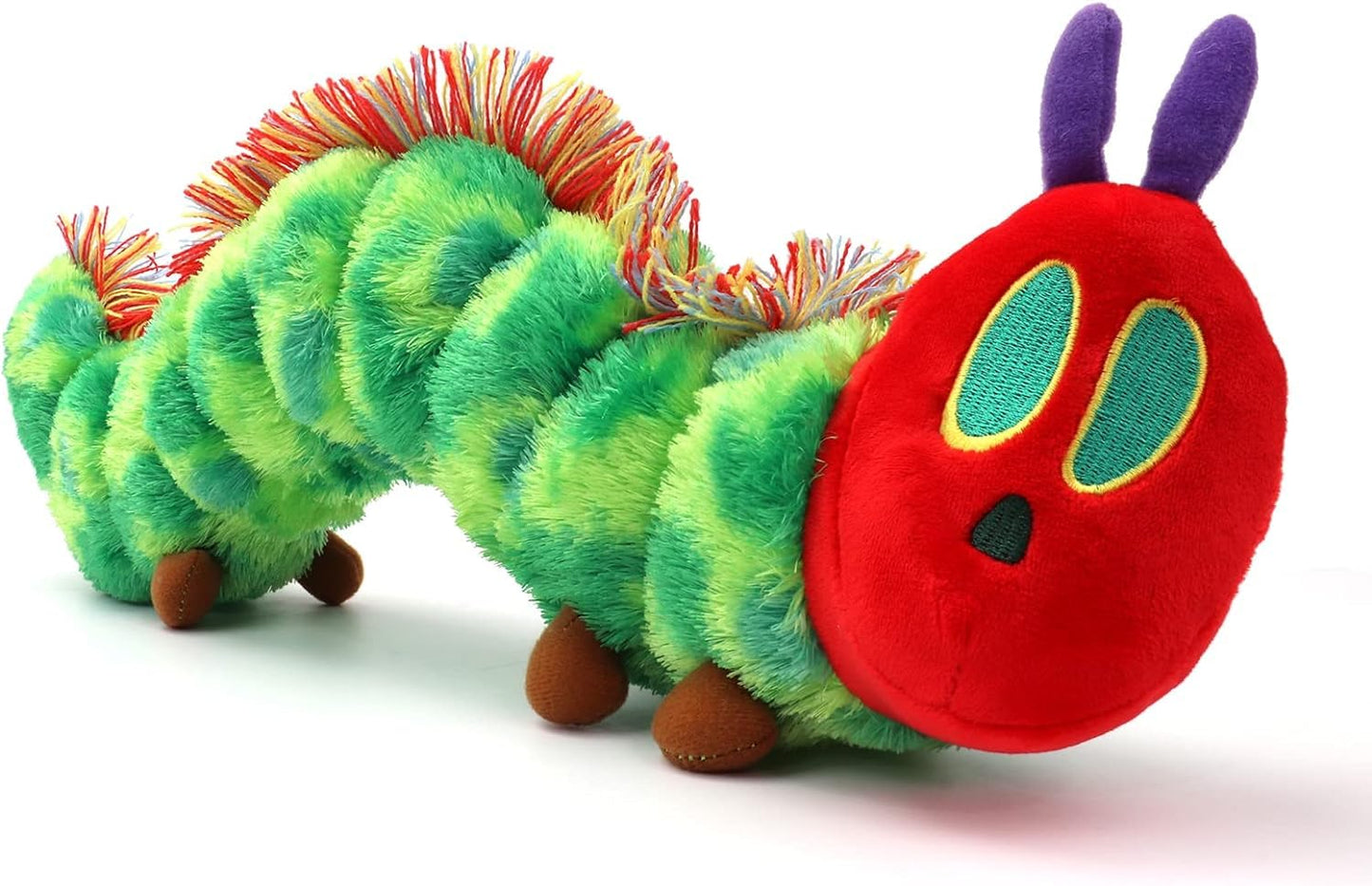 Very Hungry Caterpillar Cuddly Toy, 25 cm Small Very Hungry Caterpillar Plush Toy, Soft Baby Stuffed Animal Toy Gift for Children, Birthday and Christmas