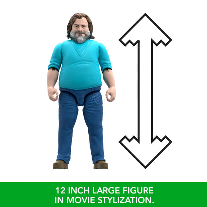 Mattel Minecraft Large-Scale Action Figure, 12-inch Posable Steve Toy Collectible Inspired by A Minecraft Movie, JGG67