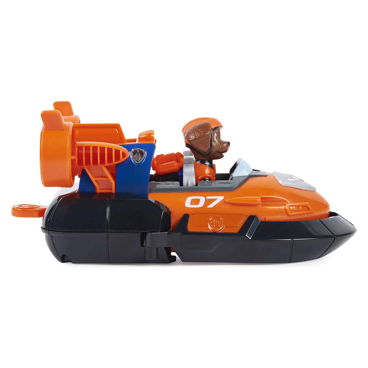 Paw Patrol, Zuma’s Deluxe Movie Transforming Toy Car with Collectible Action Figure, Kids Toys for Ages 3 and up