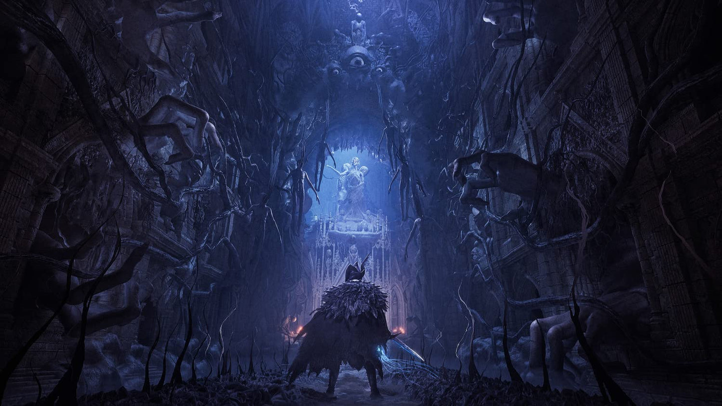 Deluxe edition of Lords of the Fallen video game for Xbox Series X by Warner Bros, featuring game artwork and packaging.