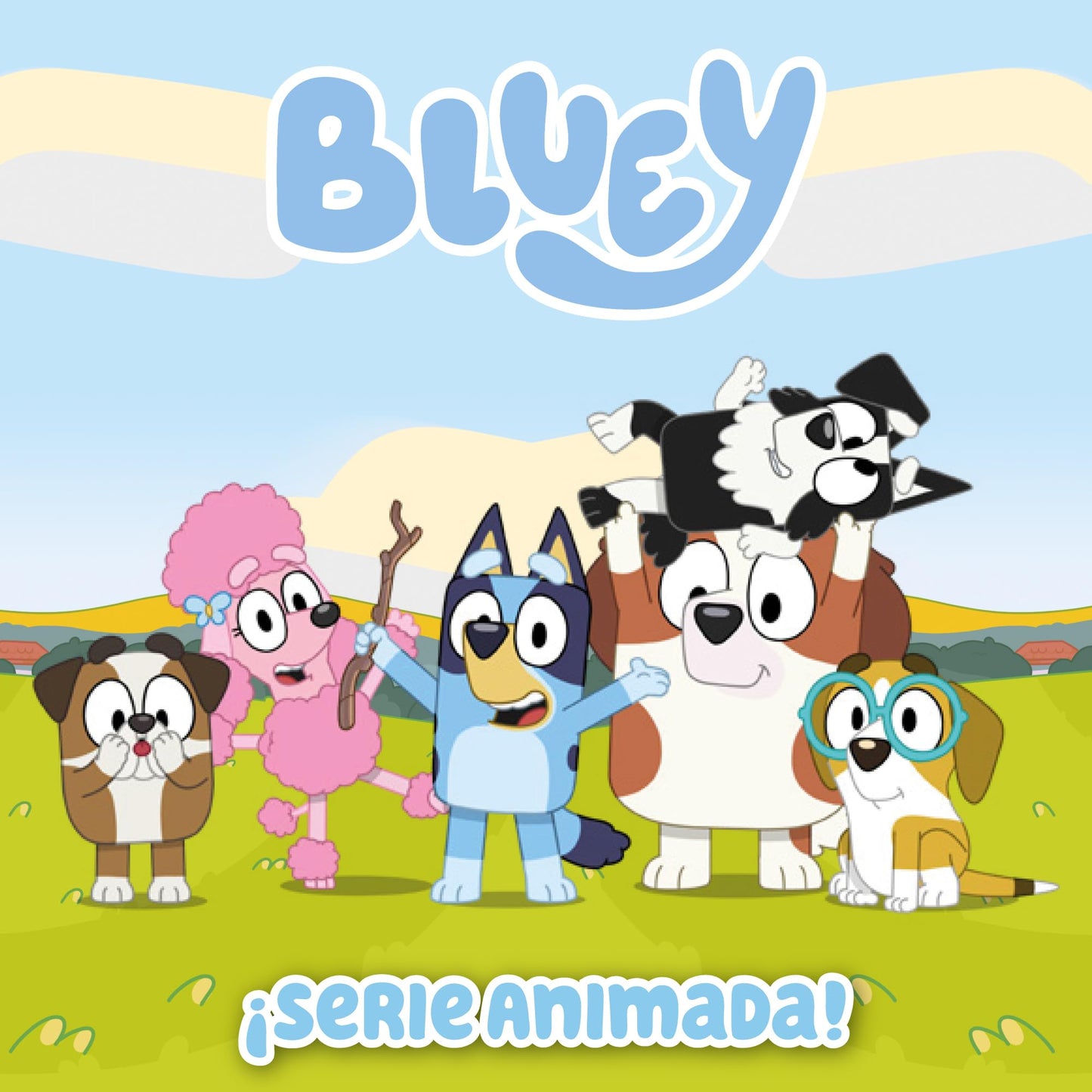 Bluey - Playset, Playset with 5 Series Character Figures and Park Accessories, Swing, Slide, Rocker and Picnic Table, Boys and Girls + 3 Years, Famous (BLY51000)