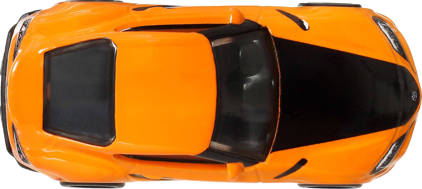 Hot Wheels Premium Fast & Furious 2021 Toyota GR Supra – 1:64 Scale Die-Cast Collectible Car with Real Riders, Metal Body & Movie-Inspired Design