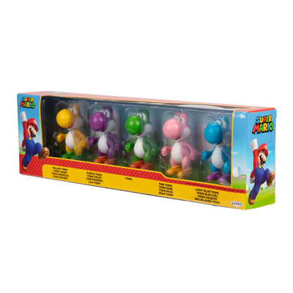 Nintendo Yoshi Figures Set of 5, 6.5 cm