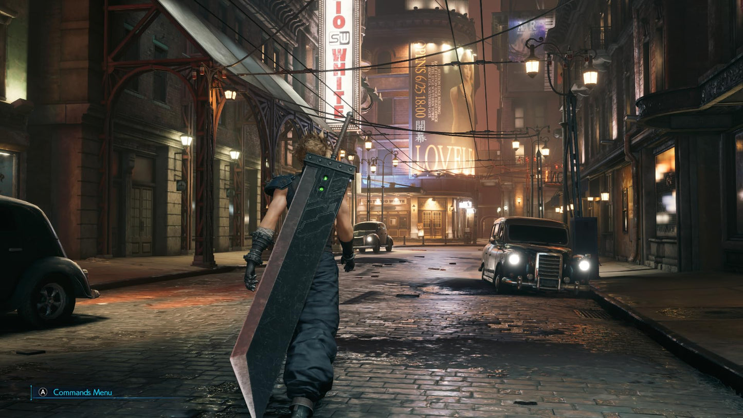 Bandai Namco Final Fantasy VII Remake Intergrade game case with artwork and logo on the front, displayed against a neutral background.