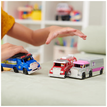 Paw Patrol, True Metal Chase, Marshall and Skye Collectible Big Truck Pups Toy Trucks (Amazon Exclusive) 1:55-Scale, Kids’ Toys for Ages 3 and up