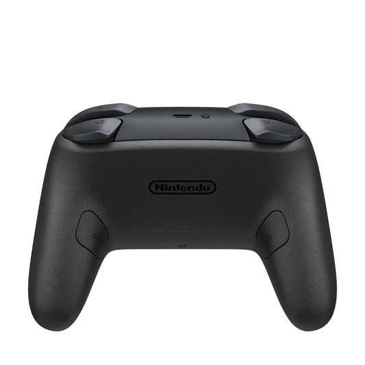 Nintendo Switch 2 Pro Controller featuring Resident Evil Requiem Edition design, with ergonomic grips and detailed character artwork.
