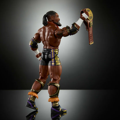 Mattel WWE Oba Femi With Championship Belt Elite Collection Series 121 Wrestling Action Figure Toy
