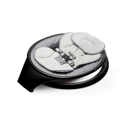 Munchkin Electric Baby Swing | Bluetooth Enabled Baby Bouncer Chair & Rocker | Portable Rocker & Gentle Bouncing Chair with Motion and Sounds| Black