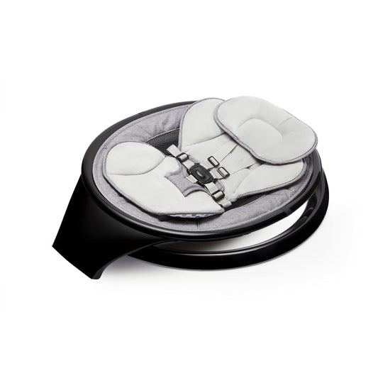 Munchkin Electric Baby Swing | Bluetooth Enabled Baby Bouncer Chair & Rocker | Portable Rocker & Gentle Bouncing Chair with Motion and Sounds| Black