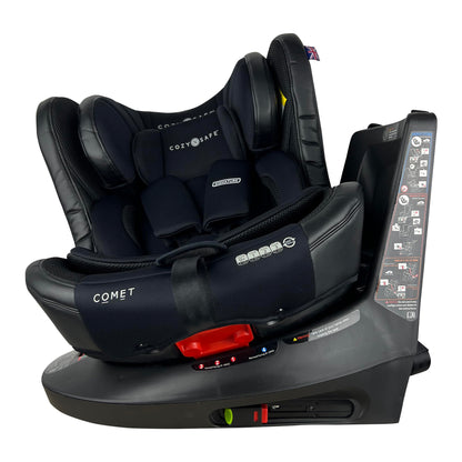Cozy N Safe Comet 360 Rotation Spin, Baby, Toddler, Child Car Seat, Group 0+/1/2/3 (0-36kg, Birth to 12 Yrs), Rear & Forward Facing, ISOFix, Top Tether, 5-Point Harness, 4 Recline Positions - Black