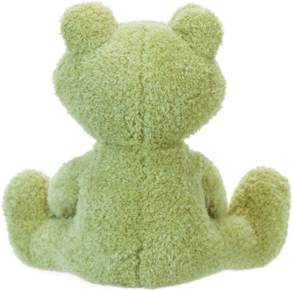 Apricot Lamb Toys Plush Velvet Frog Plushies Stuffed Animal Soft Cuddly Perfect for Child (green Frog, 9 Inches)