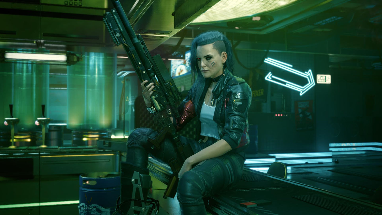 Bandai Namco Cyberpunk 2077: Ultimate Edition game for Nintendo Switch, featuring vibrant cover art and game case.