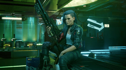 Bandai Namco Cyberpunk 2077: Ultimate Edition game for Nintendo Switch, featuring vibrant cover art and game case.