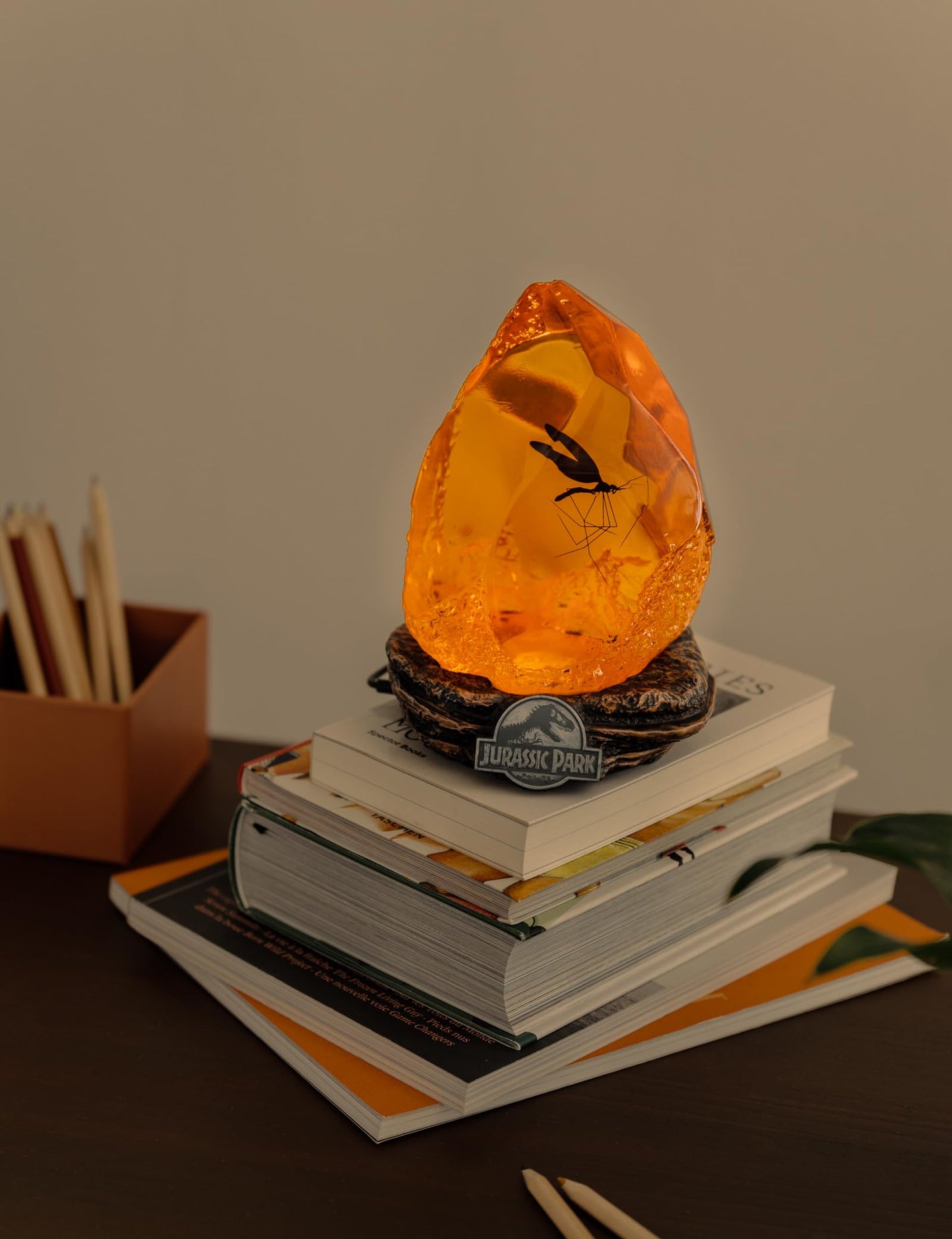Grupo Erik Battery Lamp - Jurassic Park Merchandise | Desk Lamp Table, Mood Light, Gaming Light | Jurassic World Rebirth Gifts, Cool Room Decor