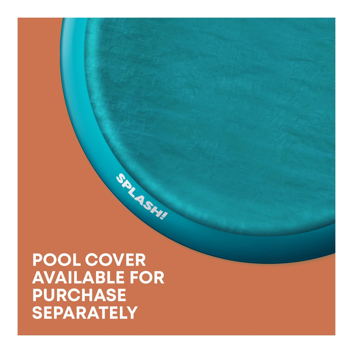 SPLASH! 10ft Inflatable Swimming Pool – Quick Set Garden Paddling Pool with Double Vinyl Wall, Hose Adaptor, Safety Valve & Repair Patches – Outdoor Summer Water Fun for Kids & Adults