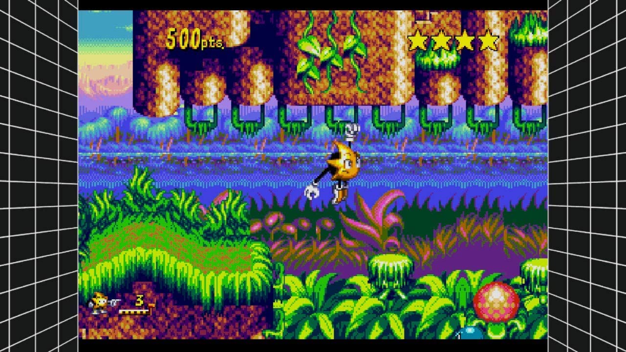 SEGA Mega Drive Classics game cartridge for Nintendo Switch, featuring colorful label with SEGA logo and retro design elements.