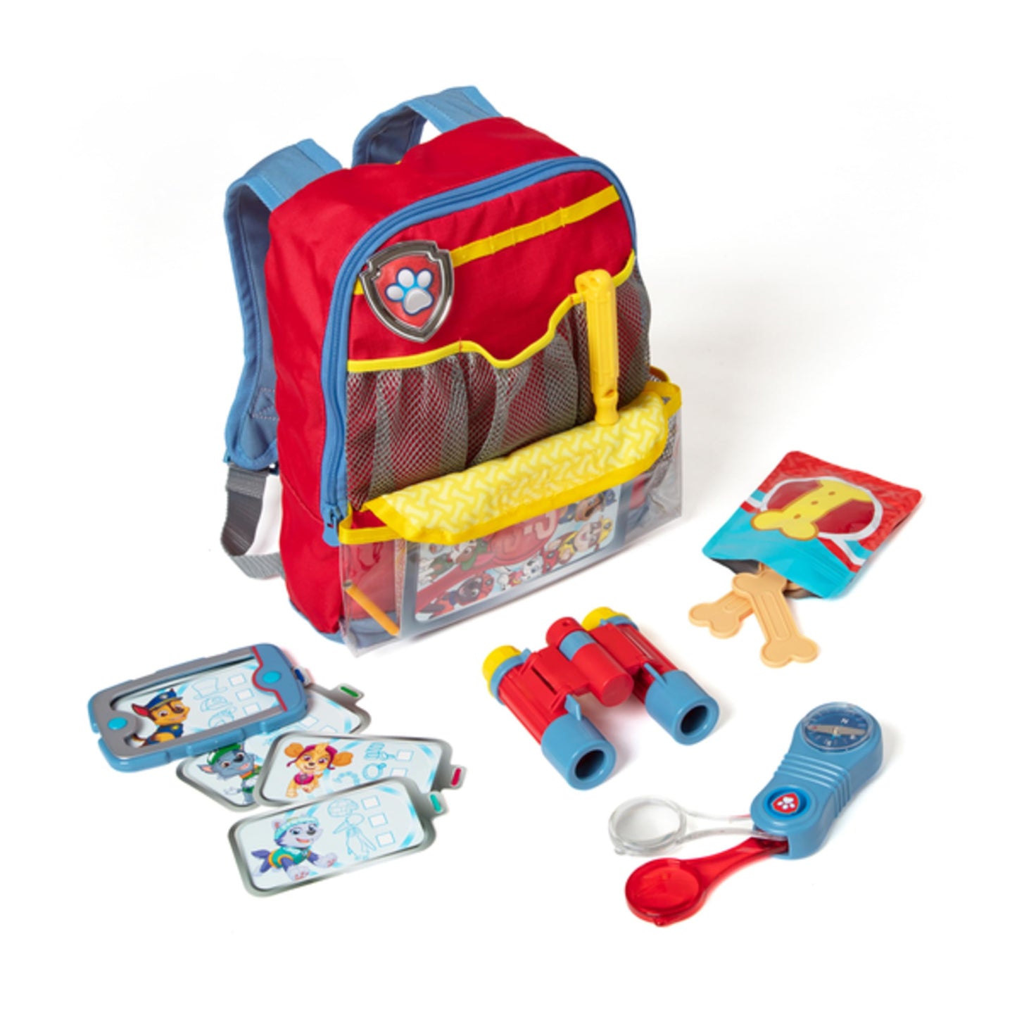 Melissa & Doug PAW Patrol Pup Pack Backpack Role Play Set, Multicolor, 33271