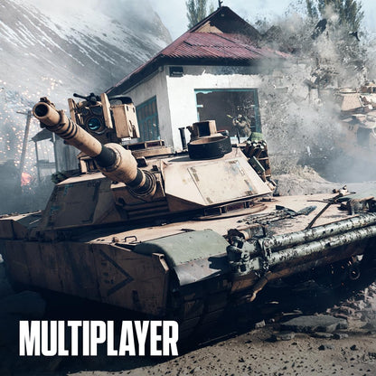 Battlefield 6 game disc for Sony PlayStation 5, showing the game cover art with Electronic Arts branding.