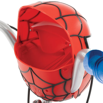 Huffy Spiderman Boys Bike12 inch Marvel Bike with Light & Sound Mask Feature for Kids ages 3-5 years, Red