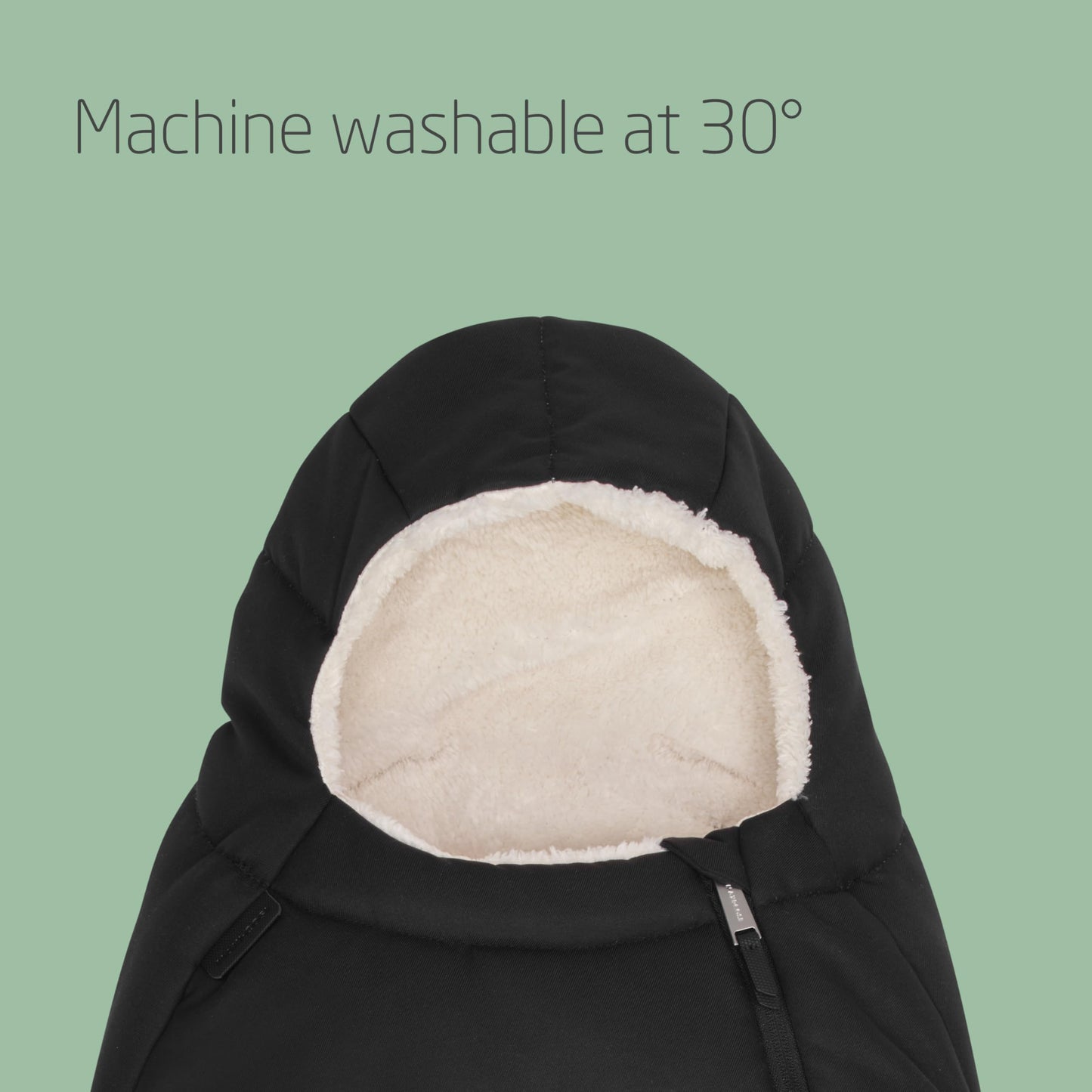 Maxi-Cosi Baby Car Seat Footmuff, Baby footmuff, Provides Comfort, Easy and Safe, Soft and Sturdy Fabrics, Machine Washable, Compatible with All Maxi-Cosi Baby car Seats, Twillic Black