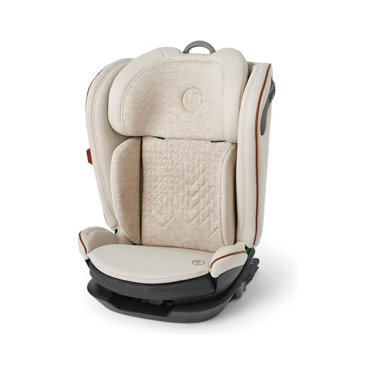 Silver Cross - Discover i-Size High Back Booster Seat - Isofix Car seat - Lightweight - Car Seats For 4 to 12 Years - Almond
