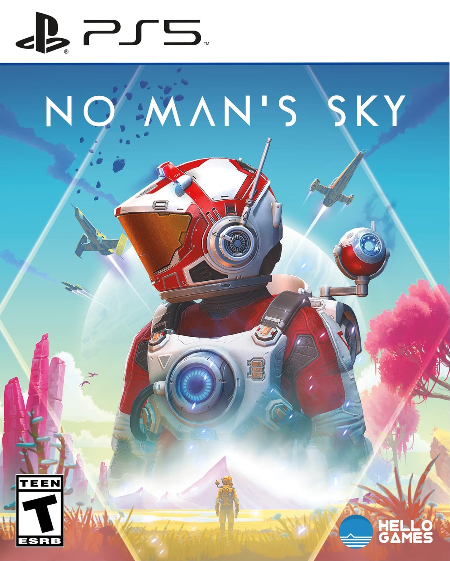 No Man's Sky PlayStation 5 game by Bandai Namco, showing the game case with artwork and logo on the cover.
