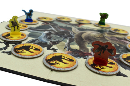 Cartamundi Jurassic World Dino Chase Board Game, Exciting Family Friendly Dinosaur Game, For 2-4 Players, Great Gift For Kids Aged 4+