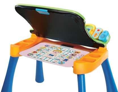 VTech Touch and Learn Activity Table - Musical Kids Desk with Letters, Phonics, Numbers, Music, Shapes, Animals and More - ages 3, 4 & 5 Year Olds, English Version